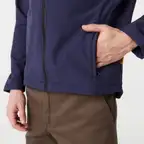 Ver foto 2: Campera softshell azul, detalle de la tela